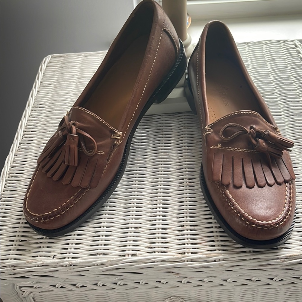 Men’s Cole Haan Brown Tassel Loafers